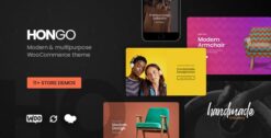 Hongo WooCommerce WordPress Theme 2.9