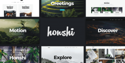 Honshi 2.4.6 – Creative Multi Purpose Theme