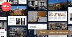 Hoteller Hotel Booking WordPress Theme 6.8