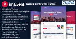 imEvent 3.2.6 – Conference Meetup Theme