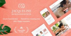 Jacqueline Spa And Massage Salon Theme 2.1