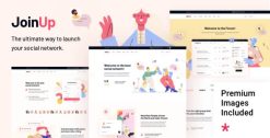 Join Up BuddyPress Community Theme 1.2