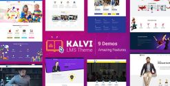 Kalvi LMS Education WordPress Theme 3.5
