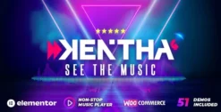 Kentha NonStop Music Theme with Ajax 4.6.0