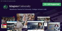 Kingster LMS Education Theme 3.2.2