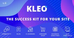 KLEO Community And MultiPurpose Theme 5.4.3