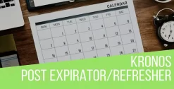 Kronos Automatic Post Expirator Plugin 1.2.8