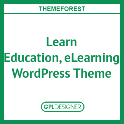 Learn 1.0.9.1 – Education, eLearning Theme