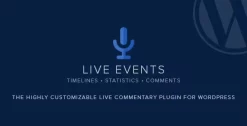 Live Events WordPress Plugin 1.34