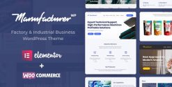 Manufacturer Factory Industrial Theme 1.3.11