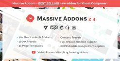 Massive Addons for WPBakery Page Builder 2.4.8