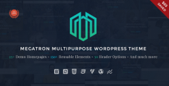 Megatron MultiPurpose WordPress Theme 4.2