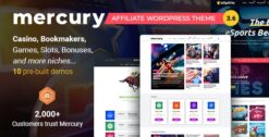 Mercury Affiliate WordPress Theme 3.9.11