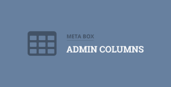 Meta Box Admin Columns Extension 1.7.5