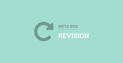 Meta Box Revision Extension 1.3.9