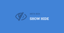 Meta Box Show Hide Extension 1.3.1