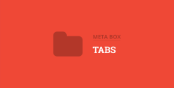 Meta Box Tabs Extension 1.1.18