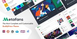 MetaFans Community and Social Theme 3.4