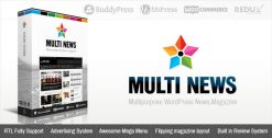 Multinews 2.6.10 – Magazine WordPress Theme