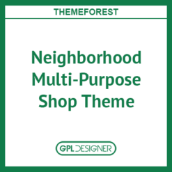 Neighborhood 3.6.13 – Multi-Purpose Shop Theme
