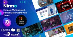 Nimmo 1.1.9 – One page WordPress Theme