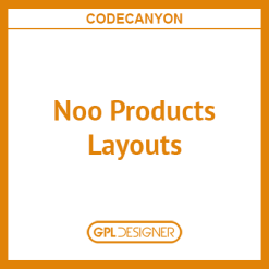 Noo Products Layouts 1.0.0 for Elementor