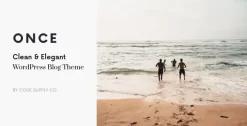 Once Clean and Elegant Blog Theme 1.2.2
