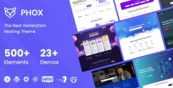 Phox Hosting WordPress and WHMCS Theme 2.3.2
