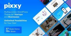 Pixxy 1.1.1 – App, Software & SaaS Startup Theme