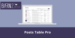 Post Table Pro WordPress Plugin 3.2.0