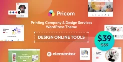Pricom Printing Company WordPress Theme 1.6.2