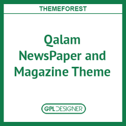 Qalam 1.0.0 – NewsPaper and Magazine Theme
