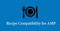Recipe Compatibility for AMP 1.0.2