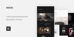 Rubenz Creative Portfolio AJAX Theme 2.5.2