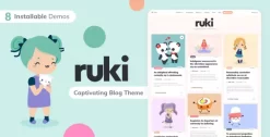 Ruki Personal Blog Theme 1.3.9