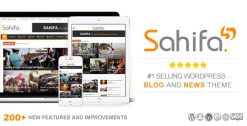 Sahifa News And Magazine Theme 5.8.3