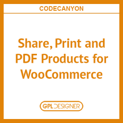 Share, Print and PDF Products for WooCommerce 2.5.4