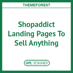 Shopaddict 1.0.0 – WordPress Landing Pages