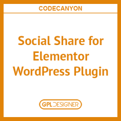 Social Share for Elementor WordPress Plugin 1.0