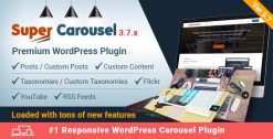 Super Carousel WordPress Plugin 3.8.3