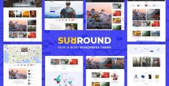 Surround Vlog and Blog WordPress Theme 1.0.6
