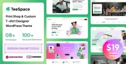TeeSpace T-shirt Designer Theme 1.4.8