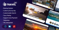 Travel Tour Booking WordPress Theme 2.0.9