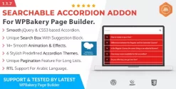 Ultimate Searchable Accordion WPBakery Addon 1.2.3