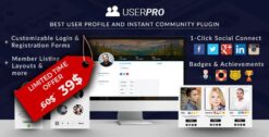 UserPro User Profiles with Social Login 5.1.9