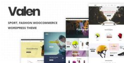 Valen 1.8 – Sport & Fashion WooCommerce Theme