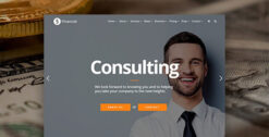 Visual Modo Financial WordPress Theme 2.0.3