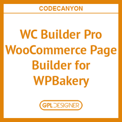 WC Builder Pro 1.0.4 – WooCommerce Page Builder