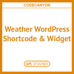 Weather WordPress Shortcode & Widget 4.3.3
