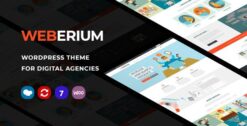 Weberium Theme for Digital Agencies 1.30